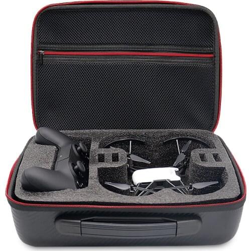 TELLO Drone portable case remote control spare parts PU Waterproof Shockproof cover handbag for DJI TELLO Drone Accessories