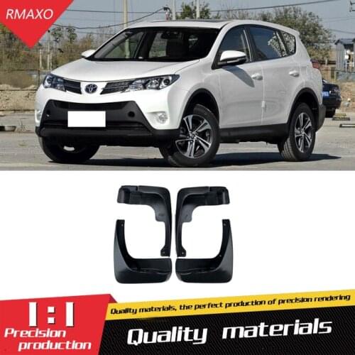 For Toyota RAV4 2014-2015 Mudflaps Splash Guards Front With the color and rear Mud Flap Mudguards Fender Modified special