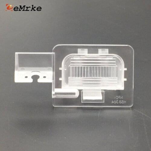 EEMRKE Car Rearview Camera Bracket License Plate Lights Housing Mount for Kia K5 Optima JF 2016 2017 2018