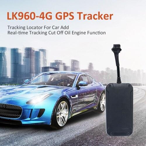 LK960-4G LTE WCDMA GSM Tracking Device 4G GPS Tracker For Vehicle Locator With Waterproof Real Time Tracking Cut Off Oil Engine