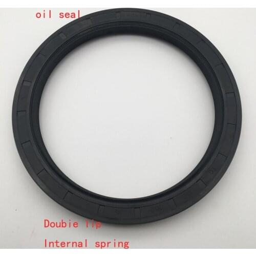 NBR framework oil seal TC 125 130 135*165*12 13 14 15 16mm double lip with clamp spring