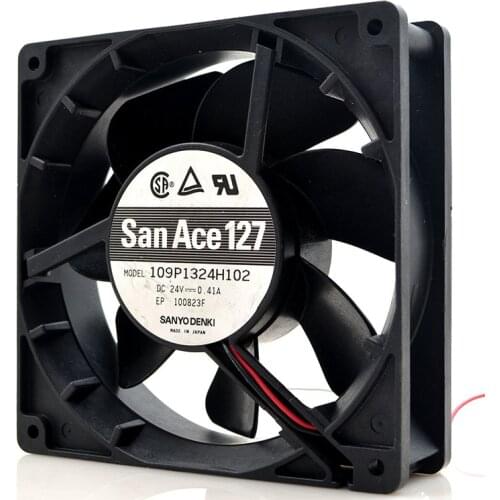 FOR Sanyo SAN ace 127 109P1324H102 24V 0.41a 12038 12CM cooling fan