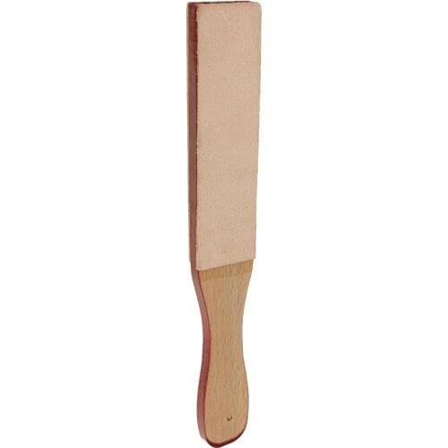 Professional Leather Strop Block Sharpener for Straight Polishing