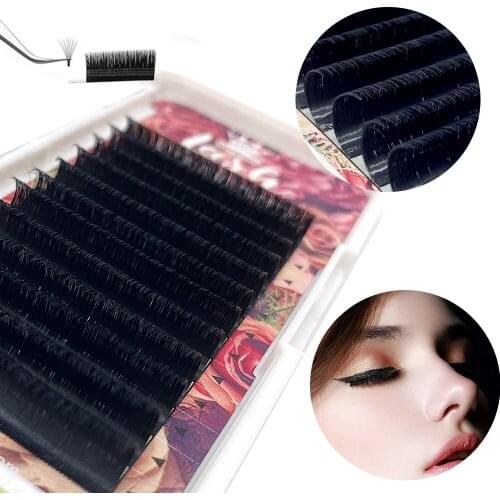 MASSCAKU Easy Fan Bloom Eyelash Extension Austomatic Flowering Fast Fan Self-Making Fans Volume Lashes Supplies