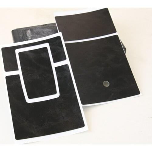 Tripod hole Polaroid SX-70 Black PU Leather Replacement Skin Cover for Original,Sonar,Alpha1,SLR680 SLR690