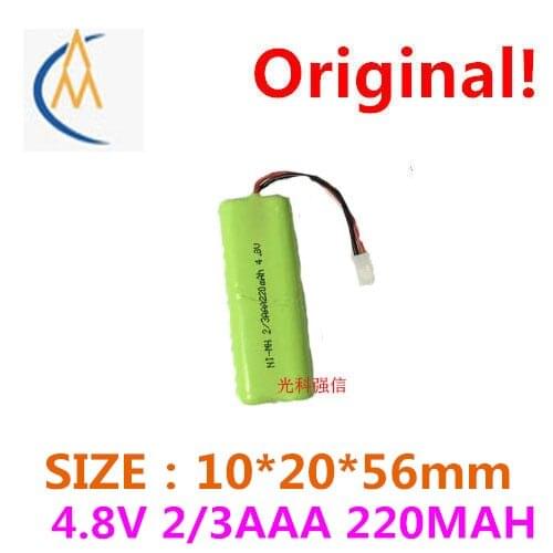 Brand new authentic two-thirds aaa 4.8 V 220 mah ni-mh battery NI MH toy model aircraft power circuit board medical equipment
