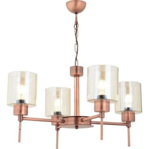 Modern 2021 Cemre 4'lü Copper chandelier chandelier люстра