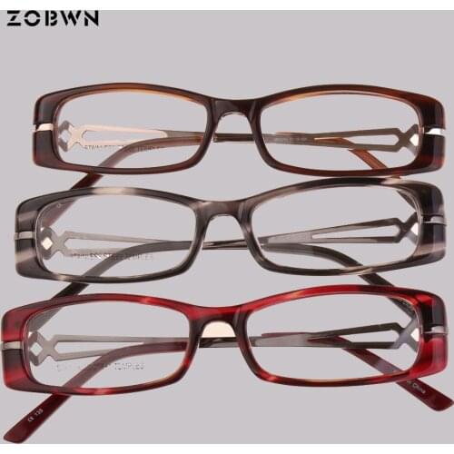 ZOBWN 2018 hot selling glasses mix wholesale cheap new arrival fashion reading Women Men Eyeglasses diamonds montures de lunette