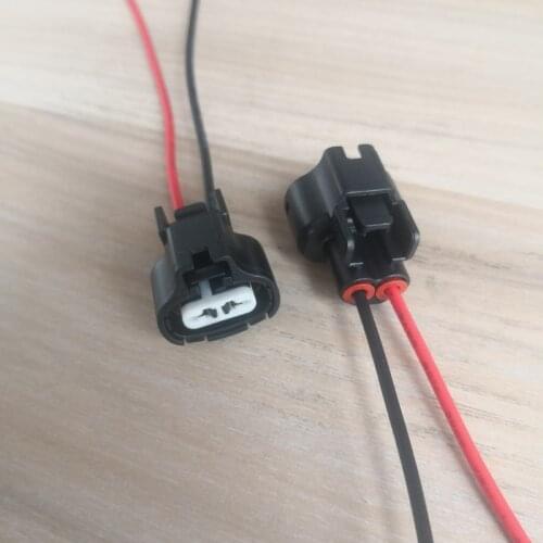 2 Pin Intake Air Temperature Sensor Plug Connector Wire Harness Pigtail For Toyota 90980-11163 7283-1224-10