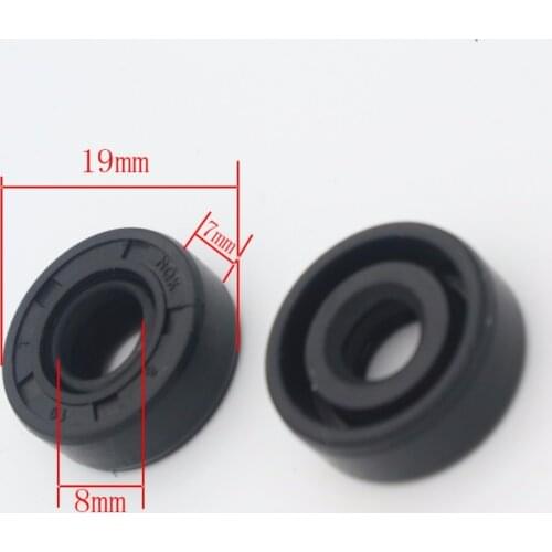 2Pcs 19mm*8mm*7m Wearable Breadmaker Sorbet Machine blender accessories Repair Parts Oil Seal Ring for lg samsung