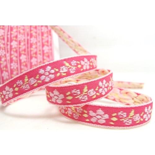 2 Yards 10mm Floral Embroidery Trim|Thick|Floral Pattern|Curtain Decoration|Sofa Supplies|Clothing