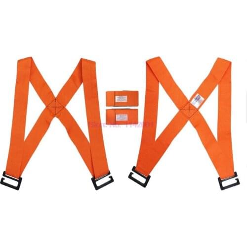 20set 2pcs/set Furniture Moving Strap Forearm Forklift Lifting Transport Belt Wrist Straps Easier Carry Rope House Move Tool