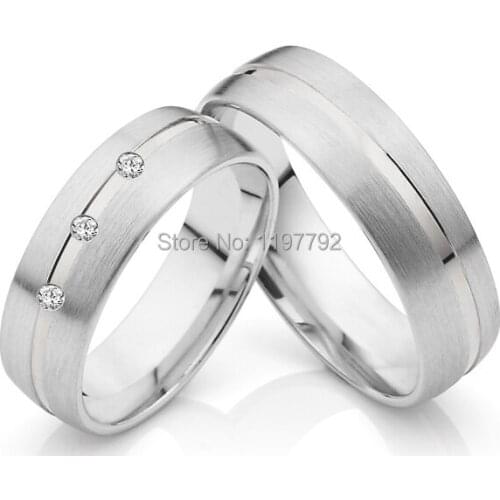 2014 best custom tailor made mens and womens titanium wedding bands for couples
