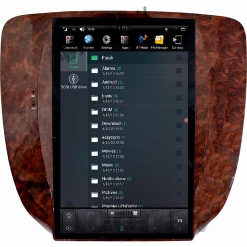 AOONAV car Tesla style touch screen headunit 2din 12.1 inch DVD For GMC-Yukon 2007-2012 support carplay GPS navigation