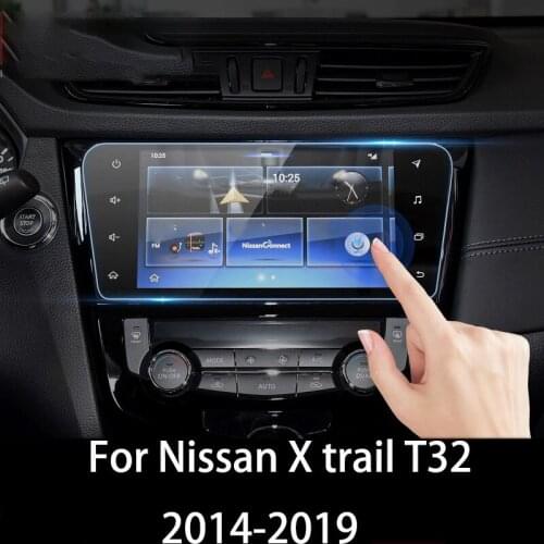 For Nissan X trail T32 X-trail 2014-2019 Car Central control display screen protector film HD tempered film