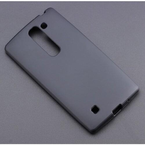 Black Gel TPU Slim Soft Anti Skiding Case Back Cover For LG G4c H525N G4 mini Rubber silicone Bag
