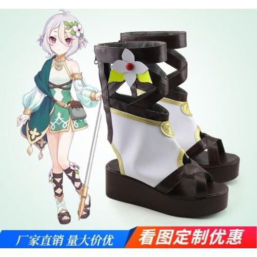 Hot Anime Princess Connect! Re:Dive Natsume Kokoro Cosplay Shoes Halloween Carnival Fancy Party Cosplay Props Birthday Gifts