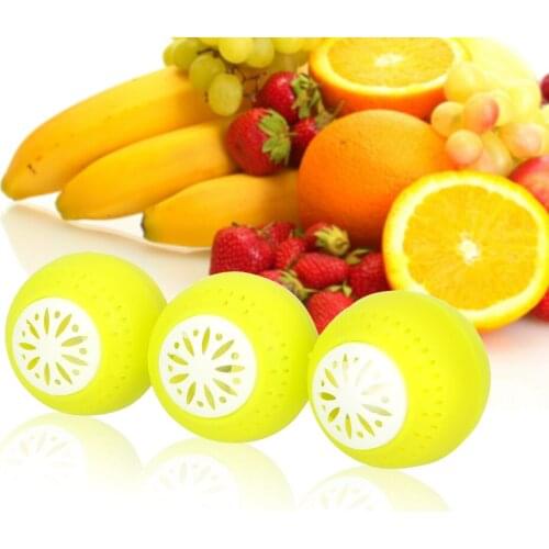 Fridge Balls 3 piece/set Keep Fruit and Vegetable Fresh Kitchen Accessories Fridge Air Purifier Ball