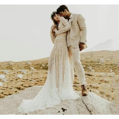 Summer Beach Wedding Bridegroom Men Suits Costume Homme Marriage Slim Fit Masculino Terno Tuxedo Groom Prom Blazer 2 Pieces