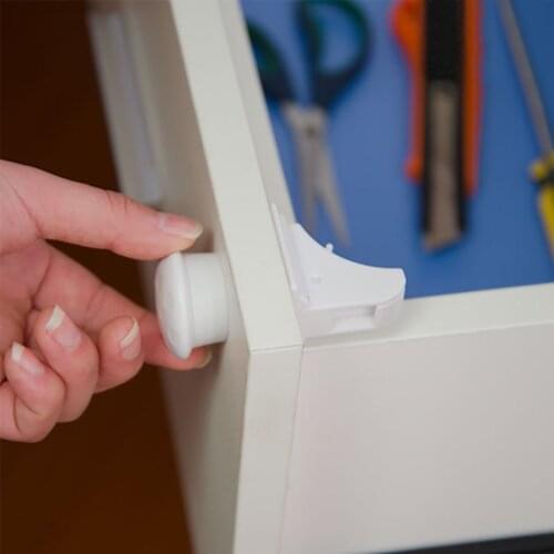 12+3 Magnetic Baby Lock Child Safety Child Protection Drawer Lock Cabinet Door LockInvisible Locks Magnetic Lock From Children