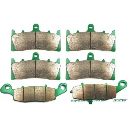 Brake Shoe Pads Set For Kawasaki Mean Streak 1500 2002 2003 / Vn1600 Vn 1600 2004 & Up/ Suzuki Vz1600 Vz 1600 Marauder 2004 &Up