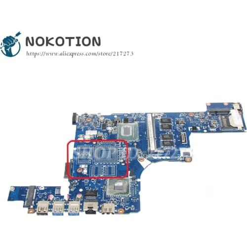 NOKOTION For Acer aspire M5-581 M5-581T Laptop motherboard NBM2H11003 Q5LJ1 LA-8203P i5-3337U CPU 4GB Ram Onboard