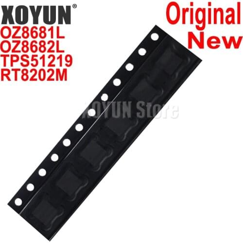 100%New OZ8681L 8681L OZ8682L 8682L TPS51219 51219 RT8202M (JJ=EH JJ=EG JJ=EC) QFN-16
