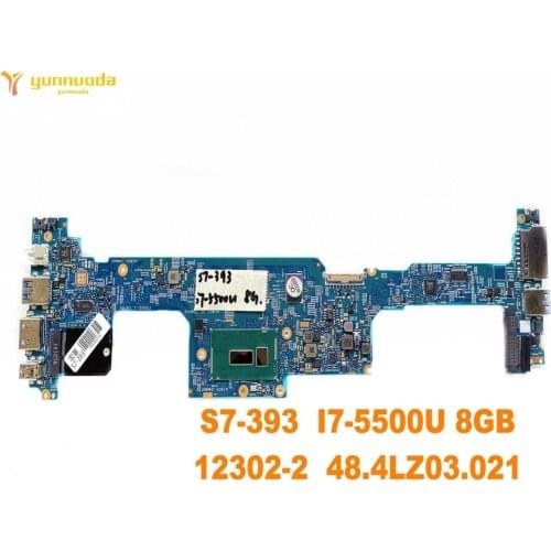Original forACER S7-393 laptop motherboard S7-393 I7-5500U 8GB 12302-2 48.4LZ03.021 tested good free shipping