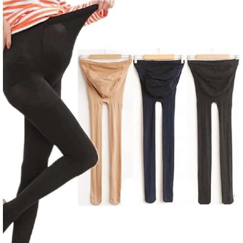 Autumn Spring 320D Maternity Pantyhose Adjustable High Elastic Maternity Stockings/Leggings Pregnant Women Pregnancy Pantyhose