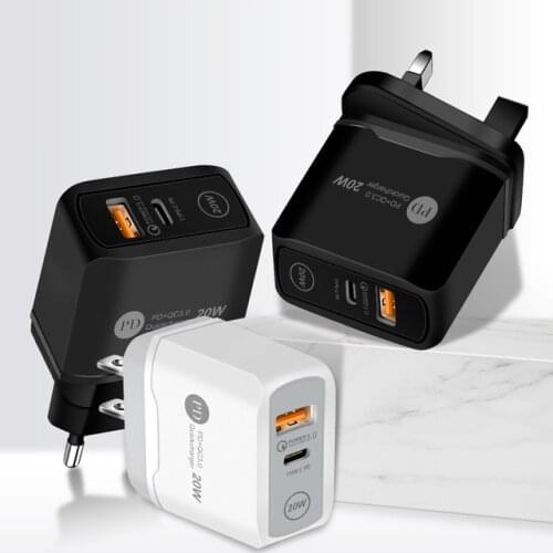 PD20W charger ul European rules on the gauge PD + QC3.0 quick charge mobile phone charge