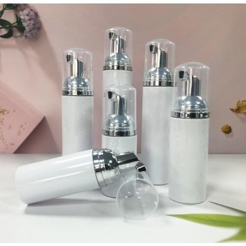 30pcs/lot 30ml 60ml 80ml 100ml Plastic Foaming Bottle Soap Mousses Liquid Dispenser,Froth Shampoo Lotion Bottling Foam Bottles