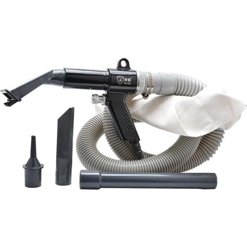 Pneumatic Blowing Dust Gun Air Wonder Gun Kit Air Vacuum Blow Gun Air Vacuum Cleaner Dual Function Air Blow Suction Gun