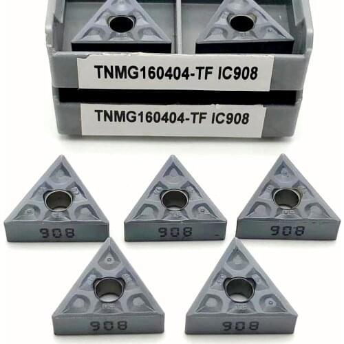 TNMG160404 TNMG160404 TF IC908 CNC machine tool external turning tool carbide turning insert TNMG 160404, pin milling cutter
