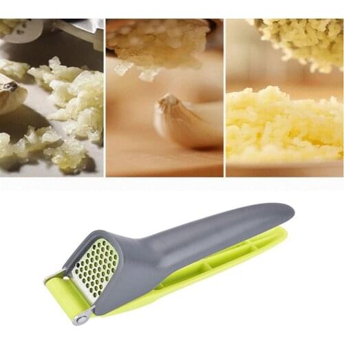 Manual Garlic Press Crusher Home Vegetables Squeezer Masher Garlic Presses Chopper Fruit Vegetable Cooking Tools