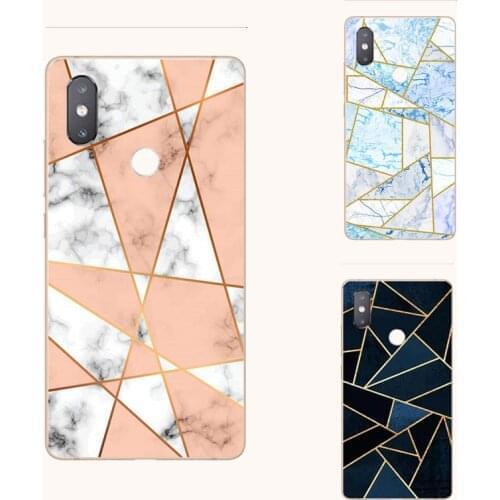 Geometric Water color Marble silicone phone case For Xiaomi Mi 8 9 9T 10 10T 11 11i Pro Ultra SE Lite aesthetic phone case