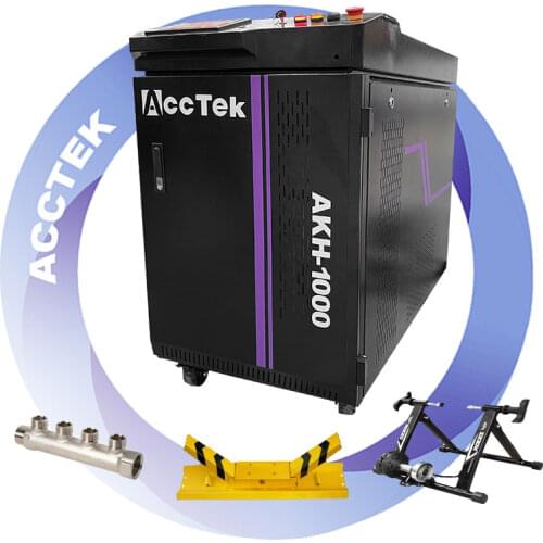 Carbon Steel Sheet 1000W Handheld Fiber Laser Welding Machine Raycus Source