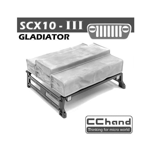 Rear Bucket with Tent for AXIAL SCX10 III GLADIATOR RC car parts