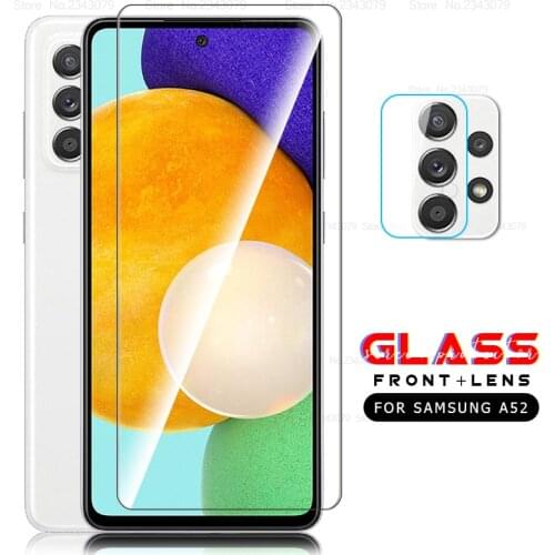 Protective glass for samsung a 52 5g camera lens screen protector For samsung galaxy a52 5g a 52 52a a526B tempered glass film