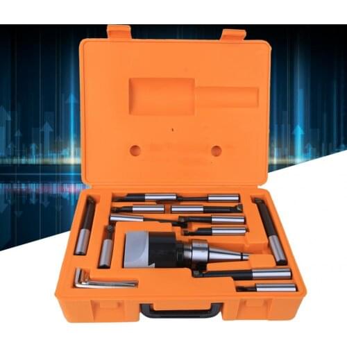 75mm Boring Head Set High Hardness 40CR CNC Milling Tool Kits For Horizontal Boring Machine