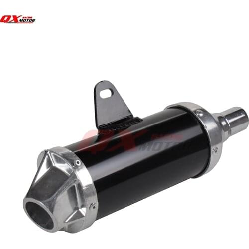 Aluminum Exhaust Muffler For BBR Style Chinese KAYO BSE Apollo Pit Bike Dirt Bike 110cc 125cc