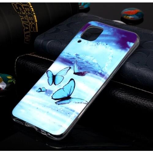 Cellular Phone Covers For hoesje Huawei P40 Lite Cool Carcaso Luminous TPU Protector sFor Cellular Huawei capinha P40 Lite