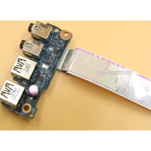FOR ProBook Series 450 G1 USB and Audio Board 48.4YZ40.011 with cable WORKS