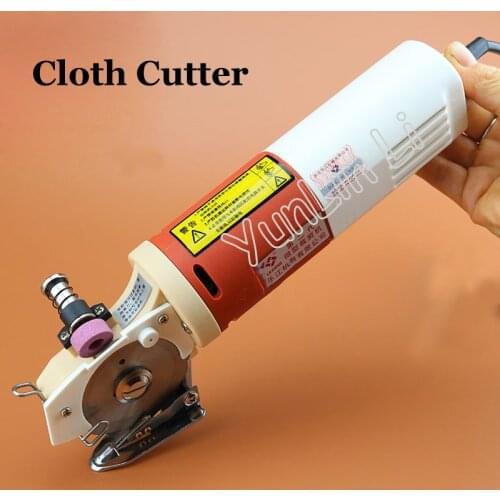 Electric Fabric Cutting Machine 150W 65mm Stainless Steel Blade Electric Round Knife Cloth Cutter YJ-65 High quality