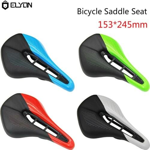 ELYON Bicycle Saddle Seat Soft Hollow Cushion MTB Saddle Bike Seat 153mm*245mm Road Mountain Bike Saddles Cycling Accessories
