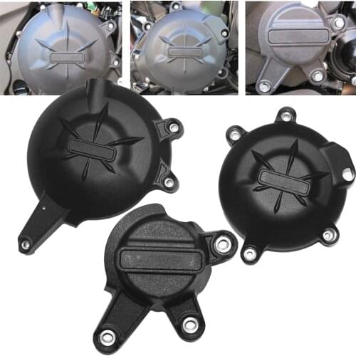 ER-6F ER-6N Motorcycles Engine Cover Set Protection Guard For Kawasaki ER6F ER6N 2006 2007-2016 Engine Slider Engine Covers