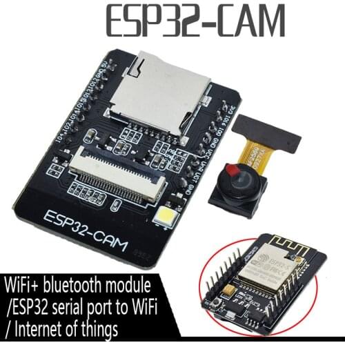 ESP32-CAM WiFi Module ESP32 serial to WiFi ESP32 CAM Development Board 5V Bluetooth with OV2640 Camera Module DIY