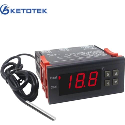 220V 10A/30A Egg Thermostat Incubator Farming High Accuracy Thermostat Regulator Temperature Controller