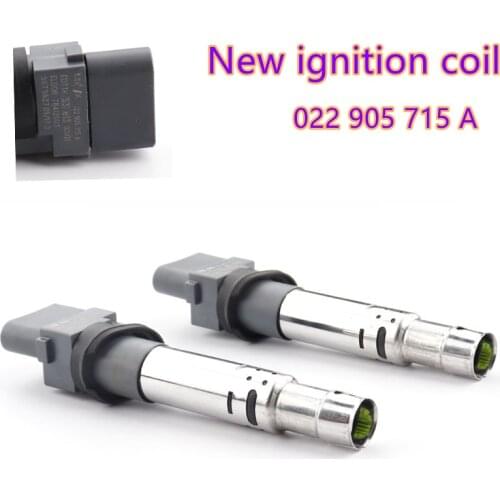 6Pcs Ignition Coil 022 905 715 A For A-udi Q7 T-ouareg Passat Golf P-haeton EOS Passat CC 3.2L 3.6L UF-556 022905715A