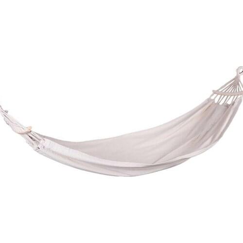 Swing Poly-Cotton Hammock Indoor Balcony Hanging Camping Hammock Sleeping Hammock Garden Backyard Furniture Hanging Chair