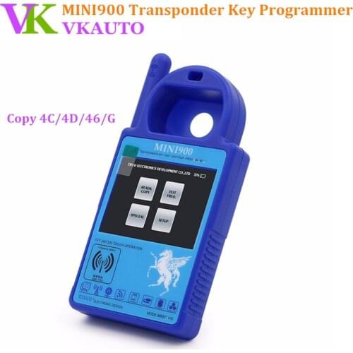 MINI900 Car Key Programmer Mini ND900 Key Copy for 4C 4D 46 and G Chips Update Online Free Shipping